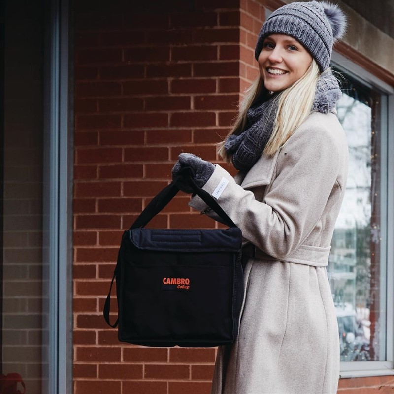  Cambro Petit sac de livraison pliant GoBag petit 
