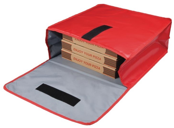  Vogue Sac de livraison isotherme pour pizza en vinyle Vogue 