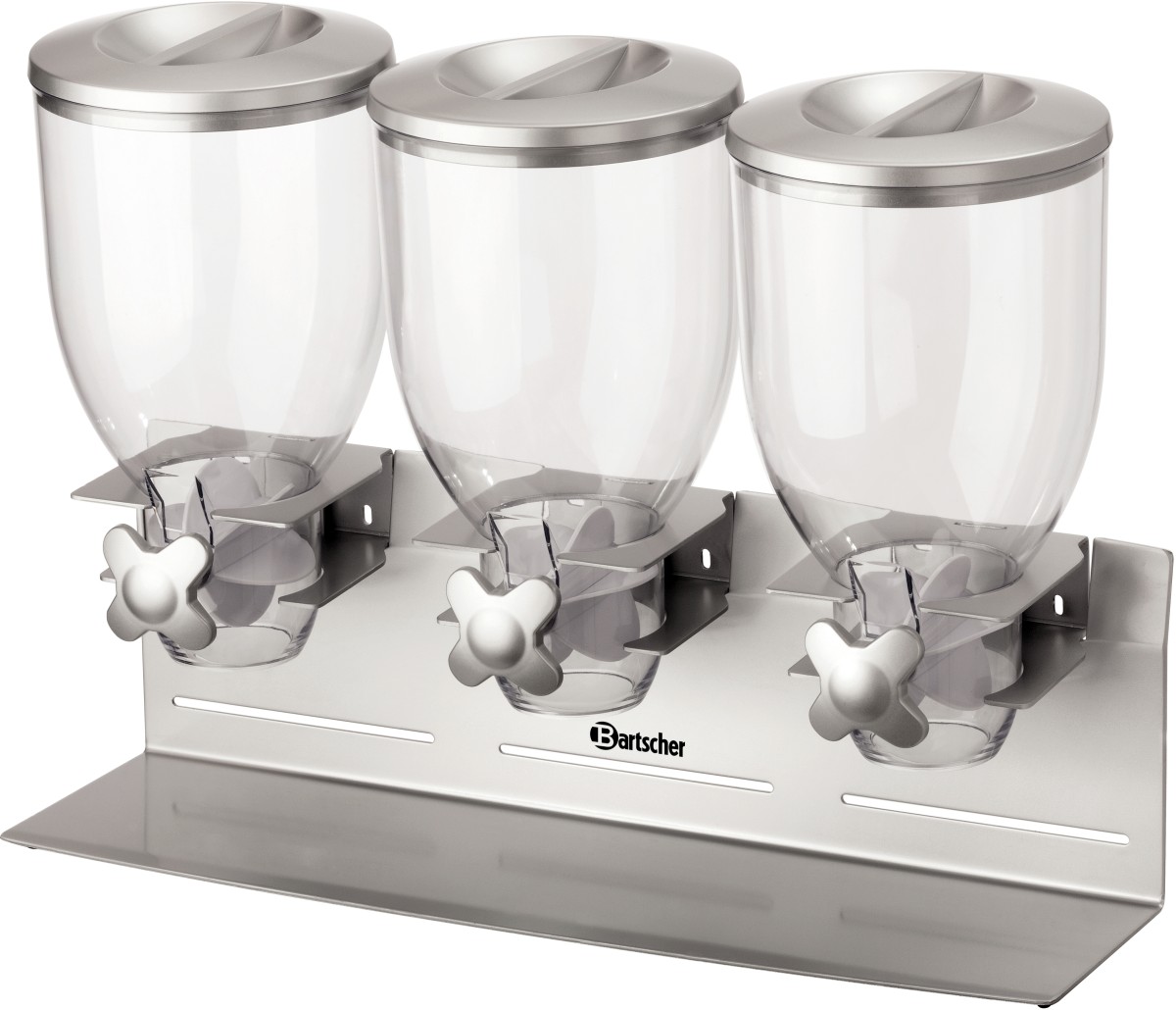  Bartscher Triple distributeur de c&eacute;r&eacute;ales 
