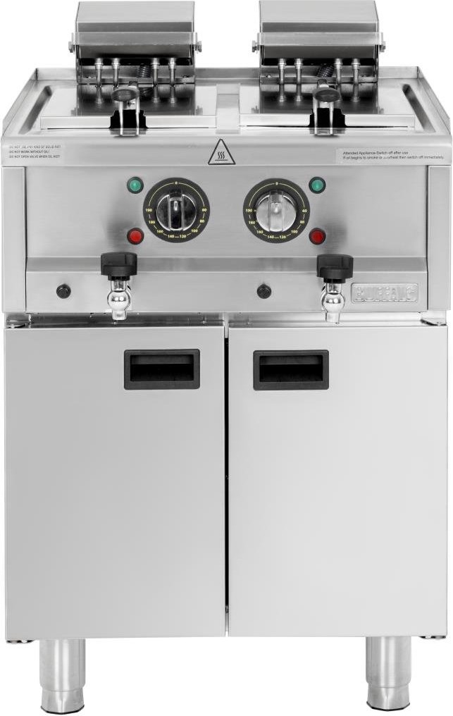  Buffalo Friteuse &eacute;lectrique double cuve S&eacute;rie 600 2x 8L 
