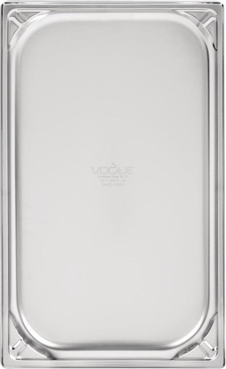  Vogue Bac inox 18/10 GN 1/1 20mm 