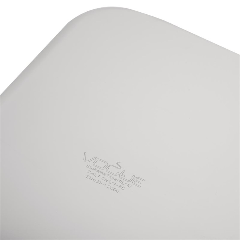  Vogue Bac inox 18/10 GN 1/1 65mm 