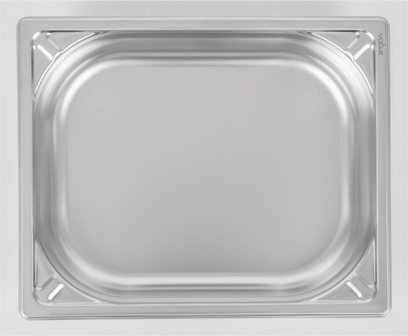  Vogue Bac inox 18/10 GN 1/2 65mm 