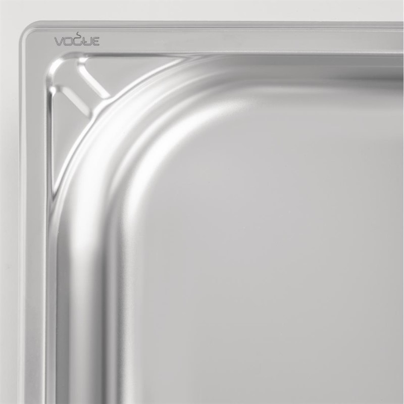 Vogue Bac inox 18/10 GN 1/2 65mm 