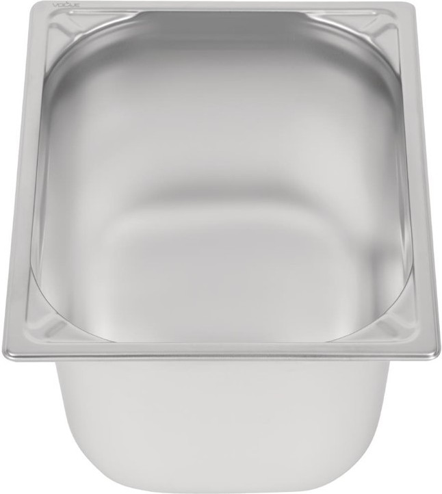  Vogue Bac inox 18/10 GN 1/2 200mm 