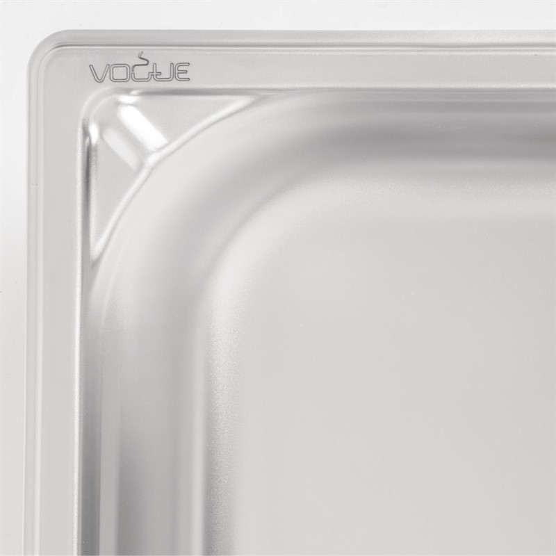  Vogue Bac inox 18/10 GN 1/3 65mm 
