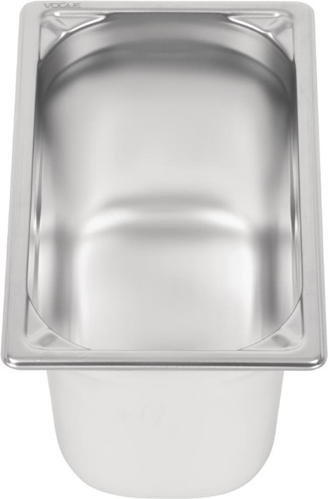  Vogue Bac inox 18/10 GN 1/4 150mm 
