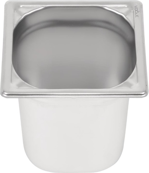  Vogue Bac inox 18/10 GN 1/6 200mm 