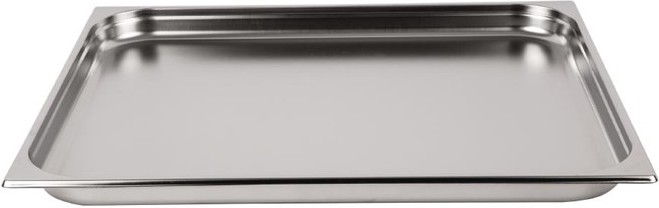  Vogue Bac Gastronorme inox GN 2/1 40mm Vogue 
