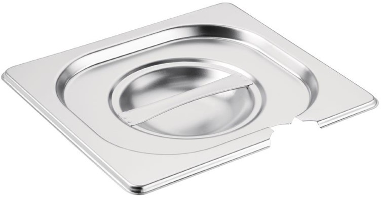  Vogue Couvercle inox GN1/6 avec encoche Vogue 