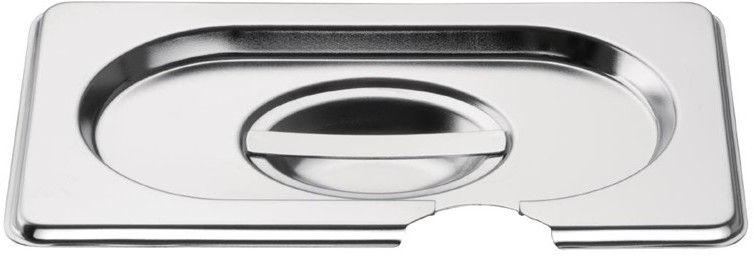  Vogue Couvercle inox GN1/9 avec encoche Vogue 
