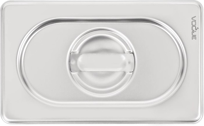  Vogue Couvercle inox 18/10 GN 1/9 