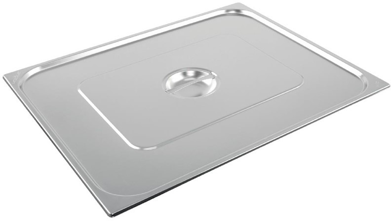  Vogue Couvercle GN 2/1 inox double Vogue 