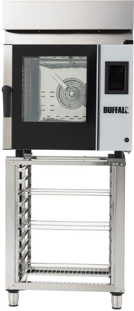  Buffalo Hotte d'extraction pour four combin&eacute; compact &agrave; &eacute;cran tactile 6 x GN 1/1 CK110 