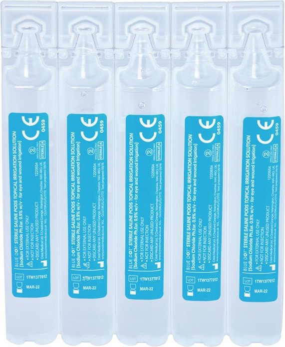  Gastronoble Gouttes oculaires salines st&eacute;riles 20ml 