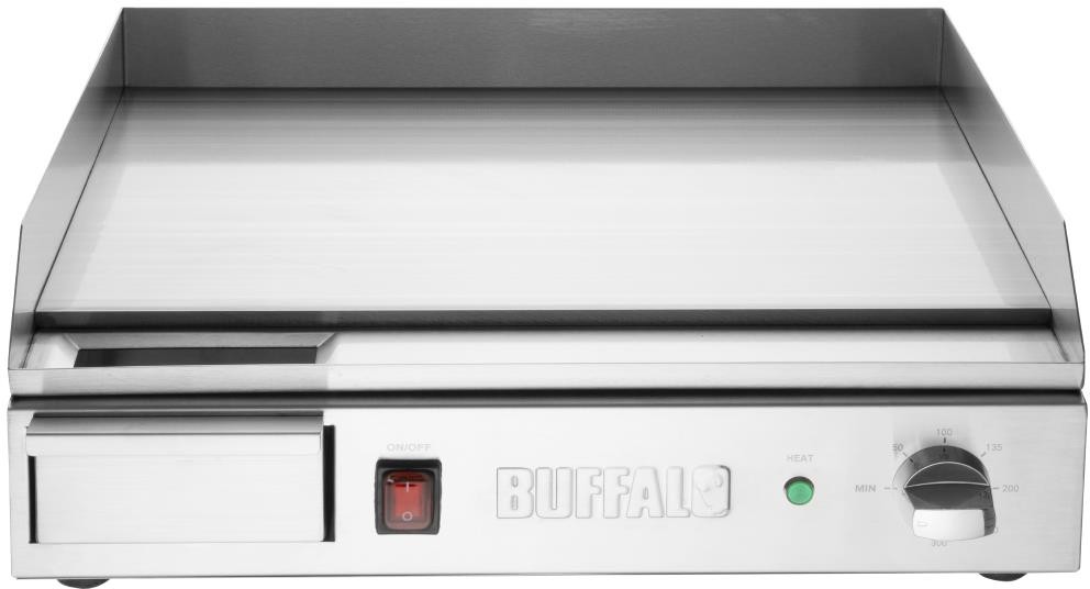  Buffalo Plancha &eacute;lectrique en acier poli Buffalo 