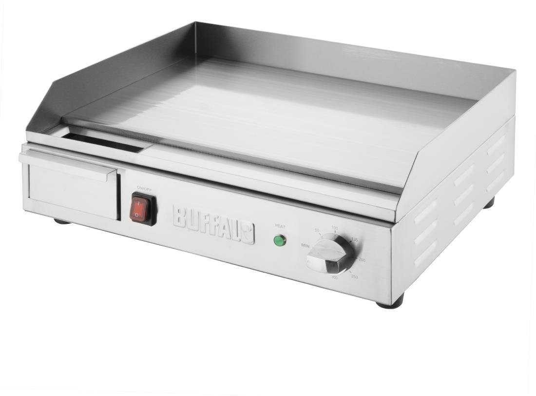 Buffalo Plancha &eacute;lectrique en acier poli Buffalo 