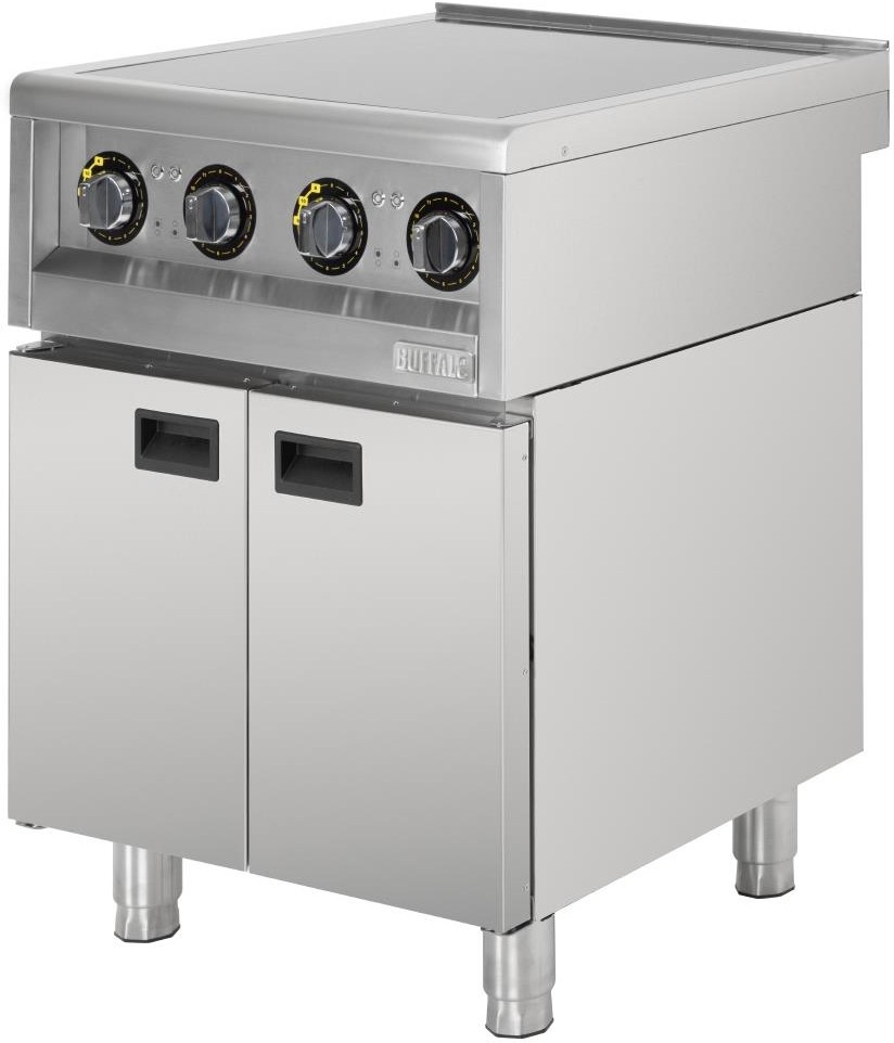  Buffalo Plaque induction 4 zones sur meuble S&eacute;rie 600 2x 3kW 