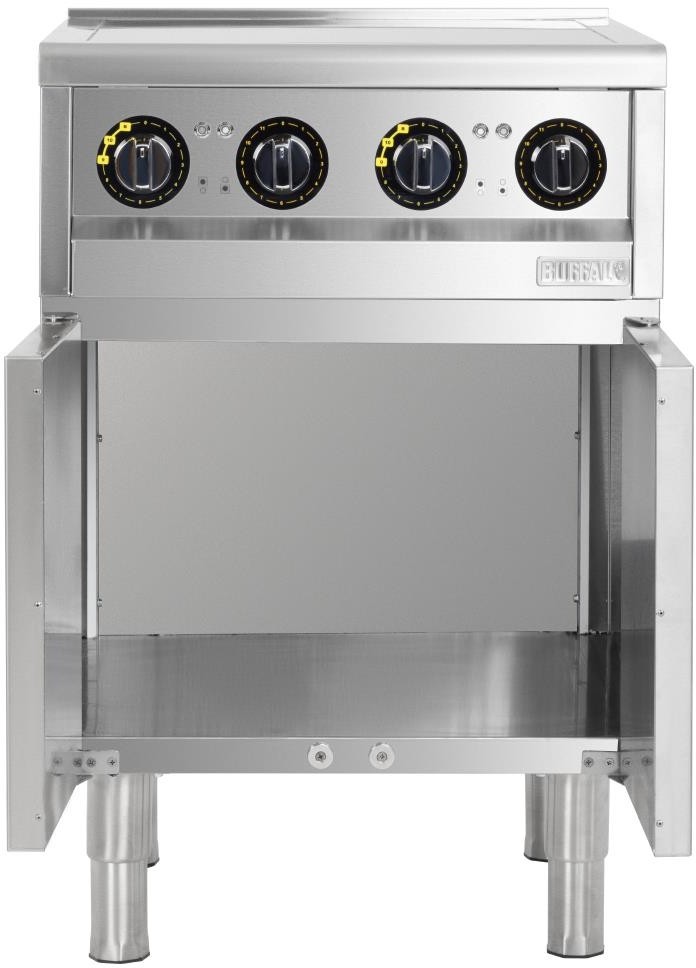  Buffalo Plaque induction 4 zones sur meuble S&eacute;rie 600 2x 3kW 