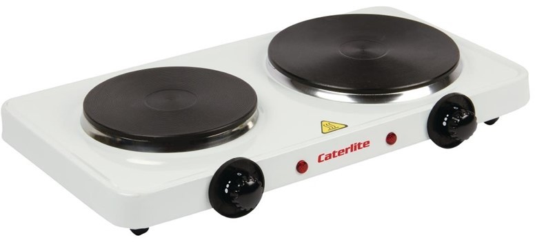  Caterlite Plaque de cuisson &eacute;lectrique double 