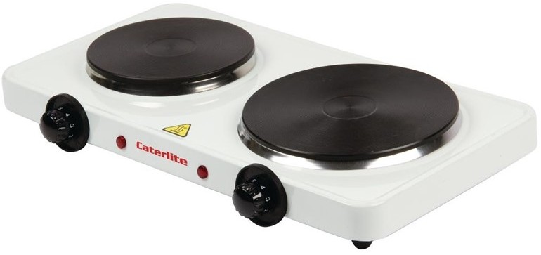  Caterlite Plaque de cuisson &eacute;lectrique double 