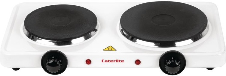  Caterlite Plaque de cuisson &eacute;lectrique double 