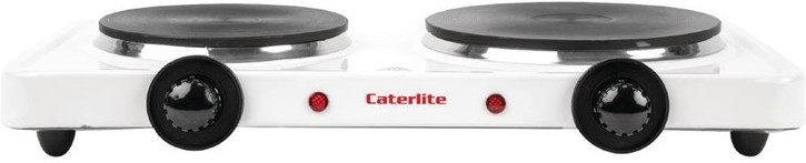  Caterlite Plaque de cuisson &eacute;lectrique double 