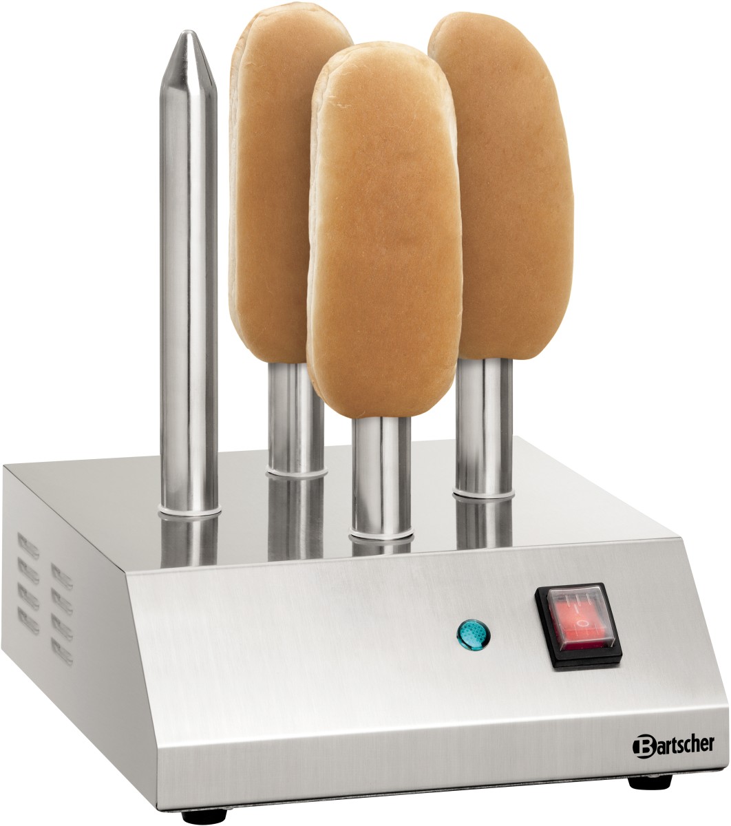  Bartscher Toaster hot-dogs &agrave; broches T4 