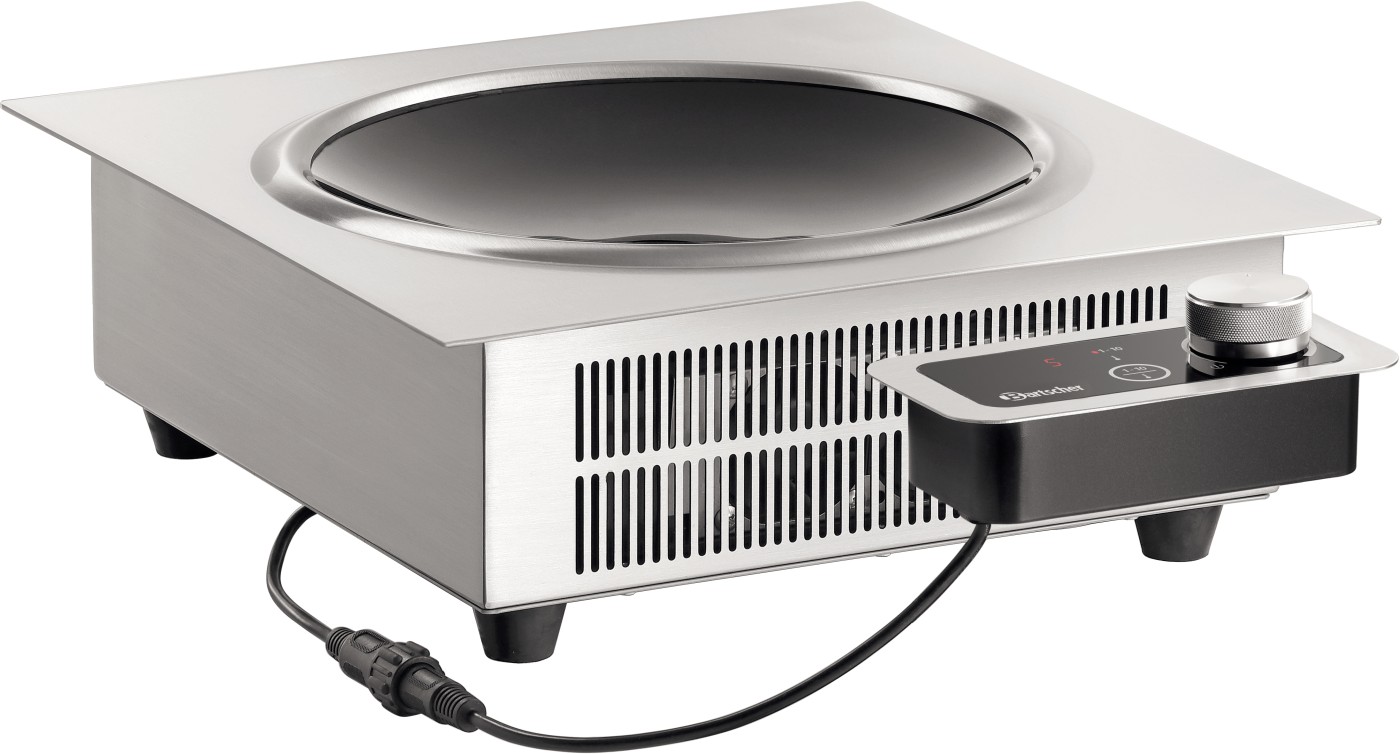  Bartscher Wok &agrave; induction encastrable IW35-EB 
