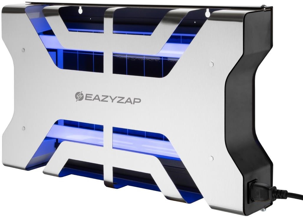  Eazyzap D&eacute;sinsectiseur professionnel LED avec plaques de glu Eazyzap 