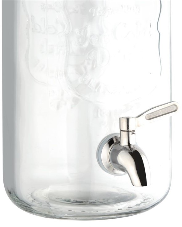  Olympia Distributeur de boissons r&eacute;tro &agrave; fermeture m&eacute;tallique Olympia 