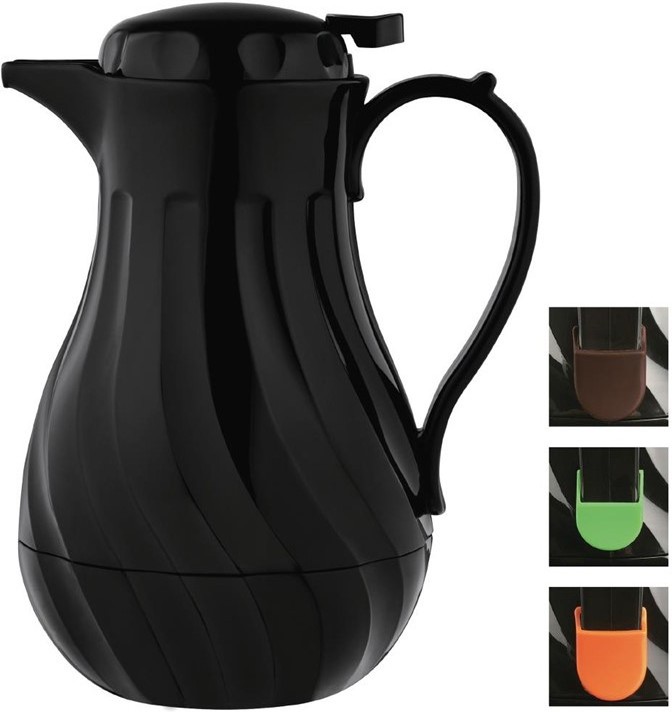  Olympia Pichet isotherme torsad&eacute; noir 2L 