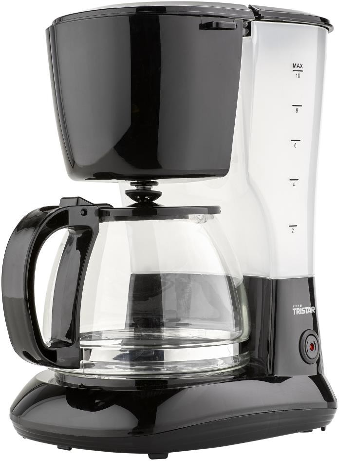  Tristar Cafeti&egrave;re avec pichet en verre 1,25L 750W 