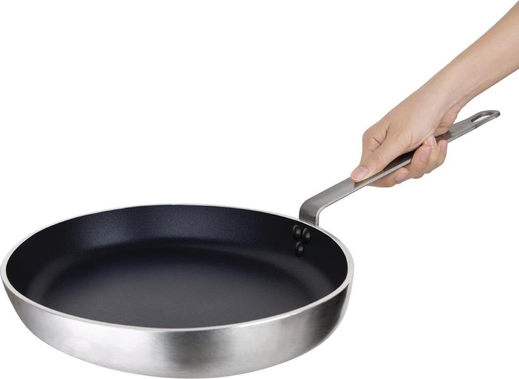  Vogue Po&ecirc;le ovale en aluminium antiadh&eacute;sif Teflon Platinum Plus 400mm 