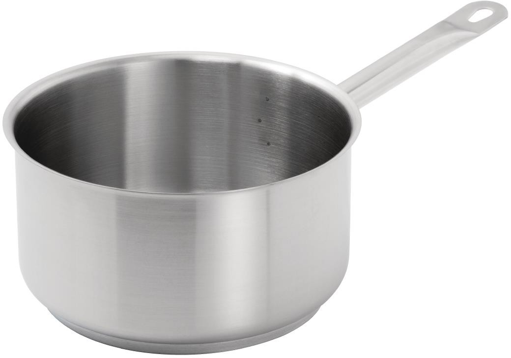  Vogue Set de 3 casseroles et couvercles inox Vogue 