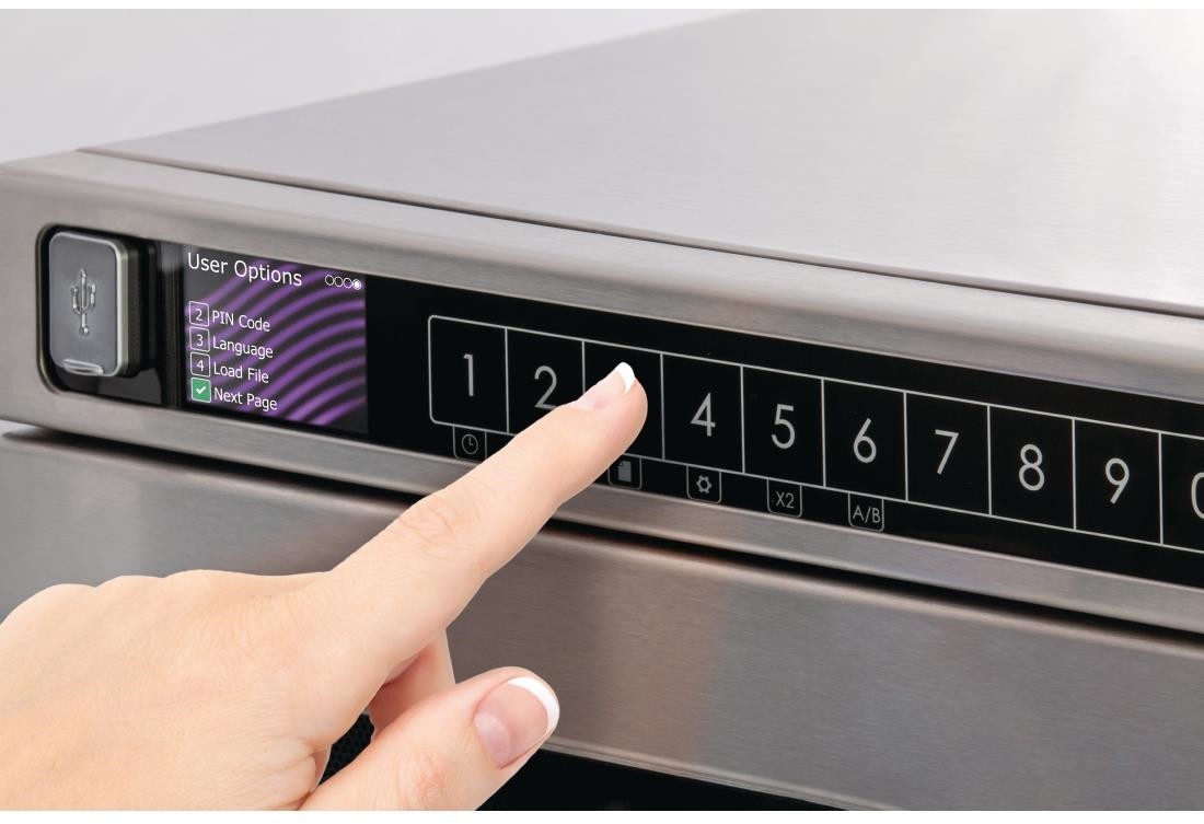  Menumaster Micro-ondes programmable robuste 17 litres 1800W DEC18E2 