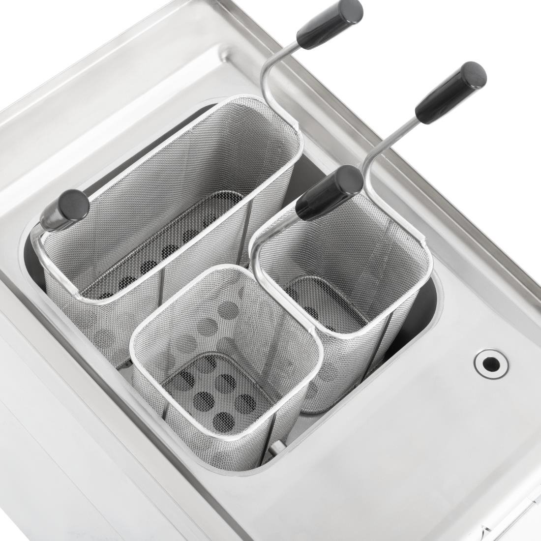  Buffalo Cuiseur &agrave; p&acirc;tes &eacute;lectrique sur meuble S&eacute;rie 600 