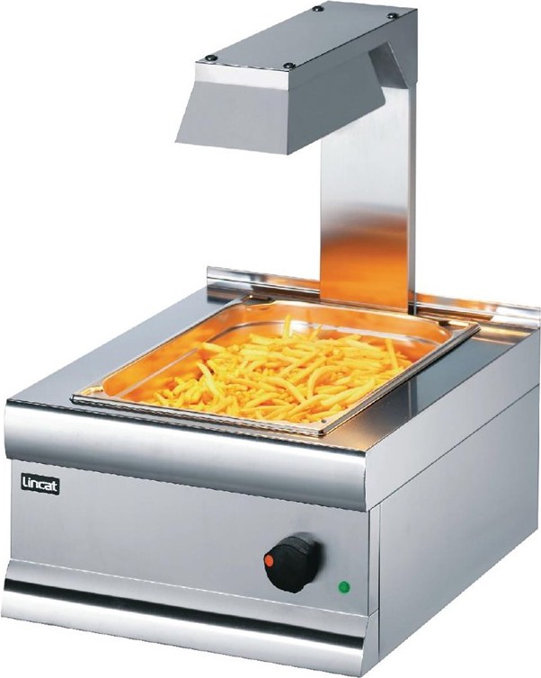  Lincat Chauffe-frites avec rampe Silverlink 600mm CS4/G 