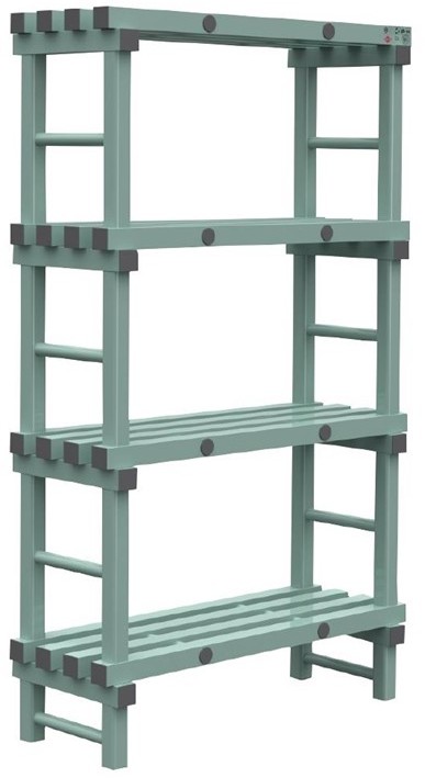  Jackstack by Rea Rayonnage Euro 1000mm x 400mm 