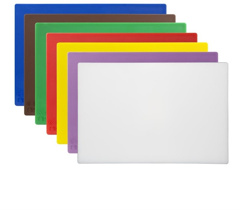  Hygiplas Ensemble de 7 planches &agrave; d&eacute;couper basse densit&eacute; 10mm 