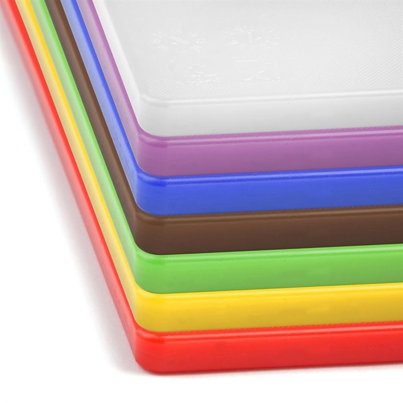  Hygiplas Ensemble de 7 planches &agrave; d&eacute;couper basse densit&eacute; 10mm 