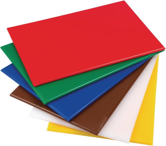  Hygiplas Ensemble de planches &agrave; d&eacute;couper haute densit&eacute; standards 