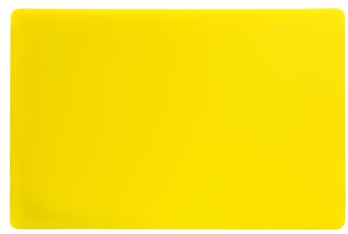  Hygiplas Planche &agrave; d&eacute;couper standard &eacute;paisse basse densit&eacute; jaune 