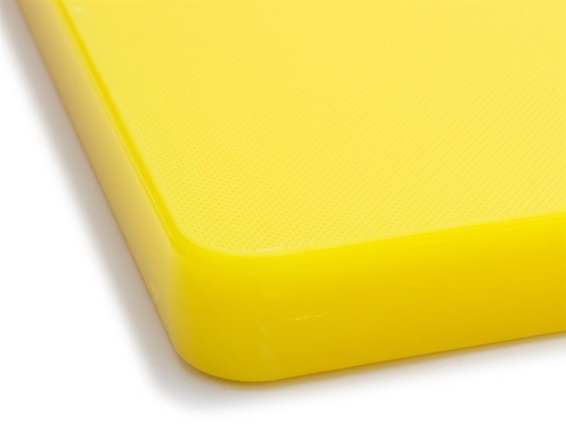  Hygiplas Planche &agrave; d&eacute;couper standard &eacute;paisse basse densit&eacute; jaune 