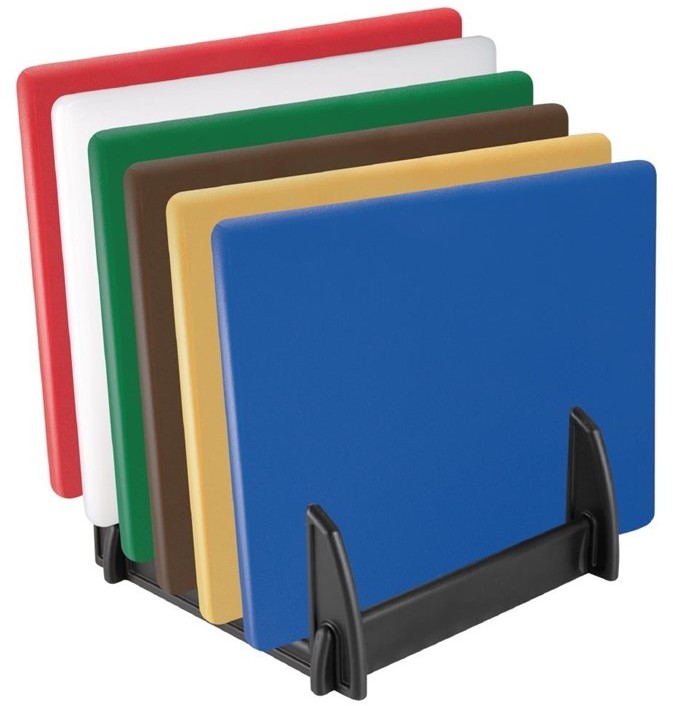  Hygiplas Petit support plastique pour planches &agrave; d&eacute;couper Hygiplas 