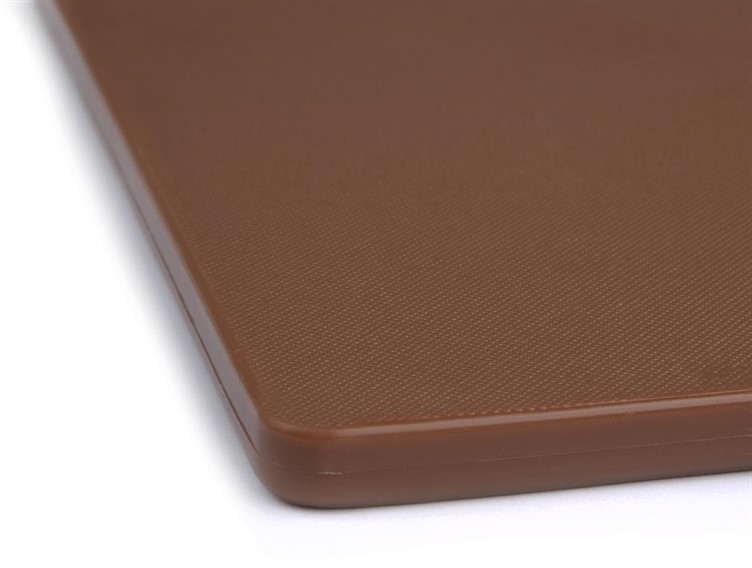  Hygiplas Petite planche &agrave; d&eacute;couper basse densit&eacute; marron 