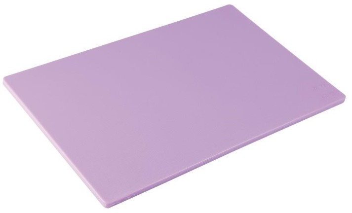  Hygiplas Planche &agrave; d&eacute;couper standard basse densit&eacute; violette 
