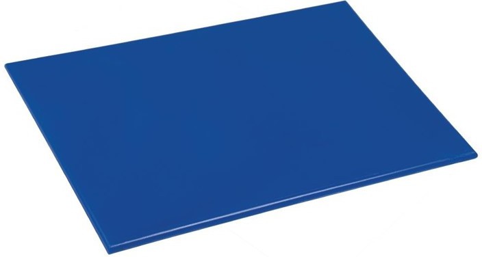  Hygiplas Planche &agrave; d&eacute;couper antibact&eacute;rienne basse densit&eacute; bleu 