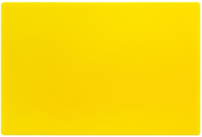  Hygiplas Planche &agrave; d&eacute;couper antibact&eacute;rienne basse densit&eacute; jaune 