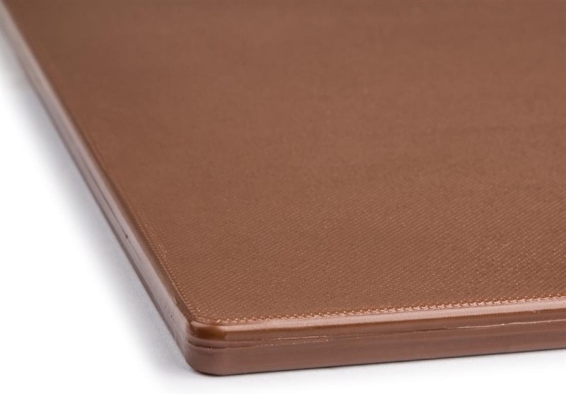 Hygiplas Grande planche &agrave; d&eacute;couper basse densit&eacute; marron 